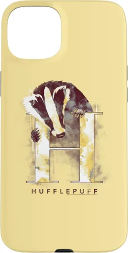 Vista 9 de Harry Potter Carcasa de acuarela Hufflepuff para iPhone 17