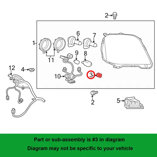 Vista 3 de 20 piezas M4.2-1.41 (#8) Cubierta de parachoques Conjunto de faro de bloqueo rosca U tuerca para Ford W707291-S439, GM 11516397