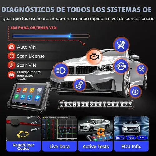 Vista 5 de Autel Sistema de diagnóstico y análisis de vehículos