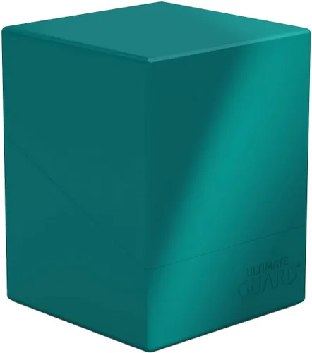Vista 24 de Ultimate Guard Boulder Solid 100+, Estuche para Mazo para 100 Cartas TCG con Doble Funda, Azul Bebé, Almacenamiento Seguro y Duradero