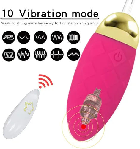Vista 2 de Vibrador de bala, huevos vibradores, juguetes sexuales para adultos, huevos de amor para estimulación del punto G, vibrador para mujeres, producto