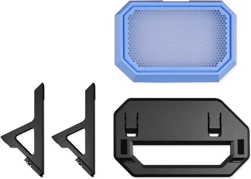 Vista 32 de Thermaltake Carcasa ATX Tower 600 negra de media torre; 3 paneles de vidrio templado; soporte de placa base de conector oculto; ranuras PCI-e