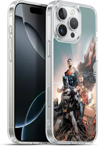 Vista 48 de Head Case Designs Funda de gel con licencia oficial de la Liga de la Justicia DC Comics #10 Darkseid War Comic Book Cover