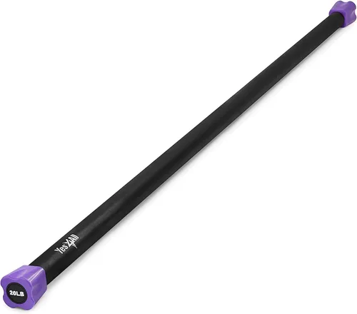 Vista 12 de Yes4All Total Body Weighted Body Bar for Strength Training