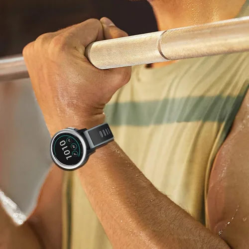 Vista 4 de ISABAKE Correa de reloj para Garmin Vivoactive 4/Venu 2/Venu 3/Gear S3 Frontier/Classic, correa de silicona de liberación rápida de 0.866 in