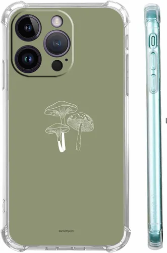 Vista 12 de Funda de collage estético para iPhone 15, patrón de citas positivas, bonita funda de TPU suave compatible con iPhone 15