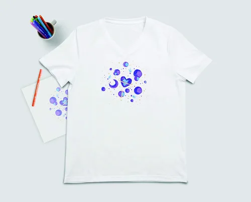 Vista 6 de Cricut Marcador de tinta infusible a mano alzada, paquete de 5 básicos