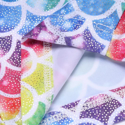 Vista 6 de Zaclotre Pantalones cortos de gimnasia para niños y niñas, bailarina, con brillo, pantalones cortos de gimnasia atlética