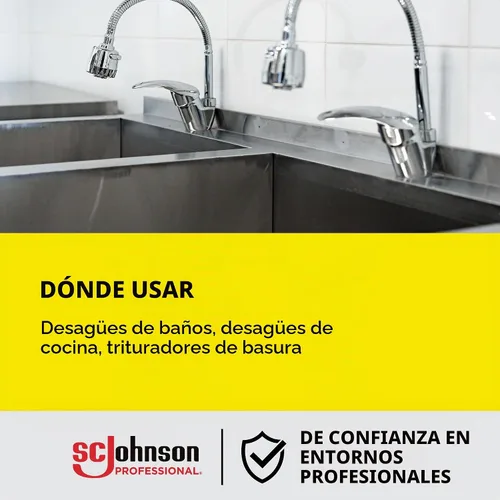 Vista 8 de Drano Removedor de obstrucciones líquido, transparente, 32 onzas líquidas, paquete de 12