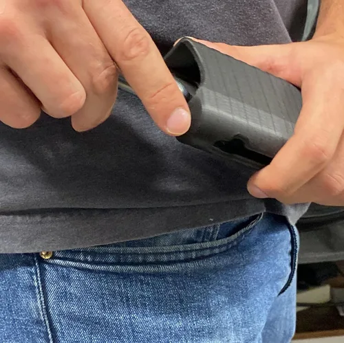 Vista 5 de Clip & Carry Estuche de almacenamiento y transporte que actúa como una cubierta antipolvo y protector de proyectiles Plus Edition que contiene un