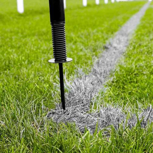 Vista 5 de FORZA Banderas de esquina de fútbol - Juego de 4 banderas de esquina con resorte - Equipo de campo de fútbol
