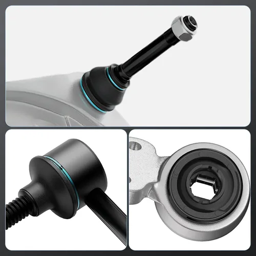Vista 7 de Kit de suspensión delantera E46, brazo de control inferior E46, extremos de barra de acoplamiento, enlaces de barra estabilizadora, kit de dirección