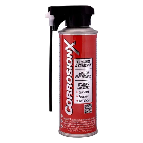 Vista 11 de CorrosionX Inhibidor de óxido, prevención de corrosión dieléctrica de fuerza industrial, lubricante y penetrante para uso marino, automotor