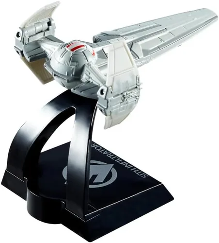 Vista 4 de Hot Wheels Star Wars Starships Select - Infiltrador Sith fundido a troquel prémium