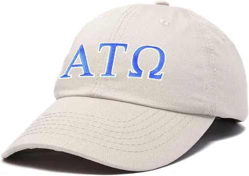 Vista 4 de DALIX Alpha Tau Omega - Gorra con letras griegas bordadas