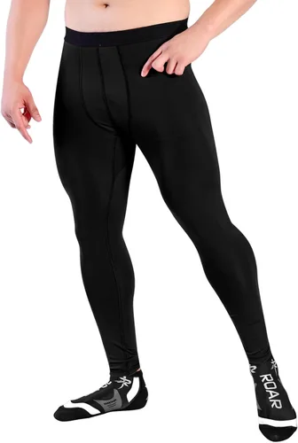 Vista 32 de Roar MMA - Pantalones de compresión para entrenamiento de gimnasio