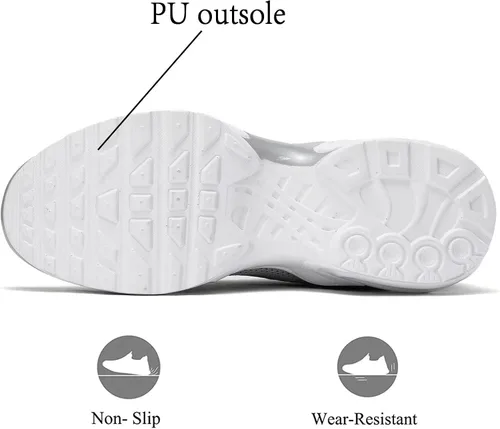 Vista 5 de Zapatillas deportivas de moda antideslizantes con cámara de aire para hombre, zapatos para correr, entrenamiento atlético, tenis y baloncesto