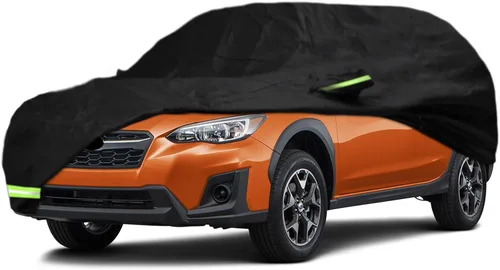 Vista 10 de YIXIN Funda impermeable para automóvil Infiniti QX80 2014-2026, ajuste personalizado, correa 100% impermeable a prueba de viento y bandas