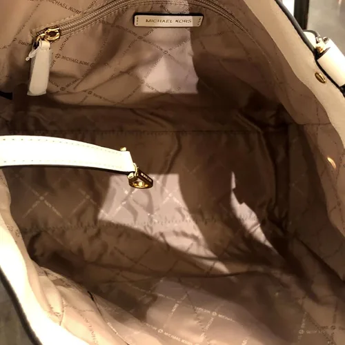 Vista 2 de Michael Kors Alto Bolso de mano grande de cuero granulado
