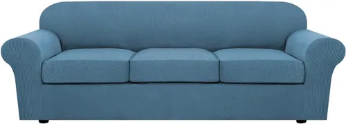 Vista 106 de H.VERSAILTEX Fundas de Sofá Elásticas para Cojines Fundas de Sofá para Muebles de Sala Fundas Protectoras