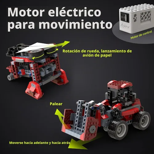 Vista 2 de Kits STEM 8 en 1 para niños de 6 a 8 años, kit de construcción de camiones monstruo electrónicos DIY, juguetes STEM para niños de 8 a 10 años