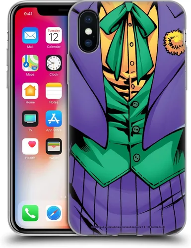Vista 82 de Head Case Designs Funda de gel suave con licencia oficial de The Joker DC Comics Arkham Asylum Character Art compatible con Apple iPhone 7