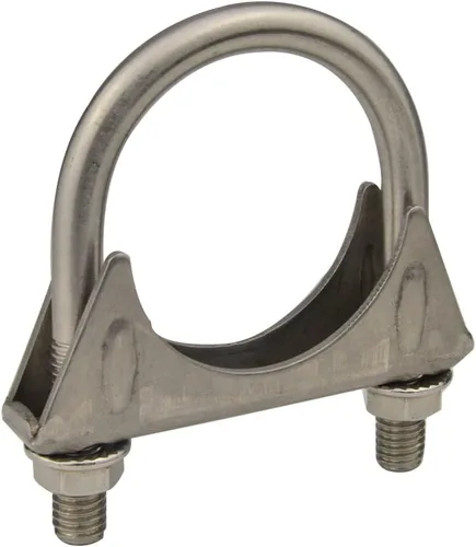 Vista 11 de Heavy Duty 1.5" 1-1/2 Inch Exhaust U Bolt Clamps Stainless Tono plata