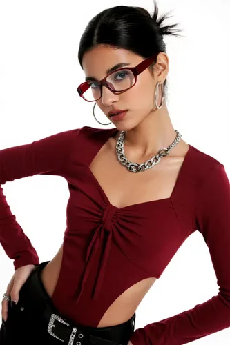 Vista 2 de Gafas rectangulares ultraligeras con luz azul para mujer, oficina, computadora