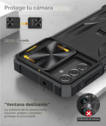 Vista 2 de FNTCASE - Funda para Samsung Galaxy A13-5G con cubierta deslizante