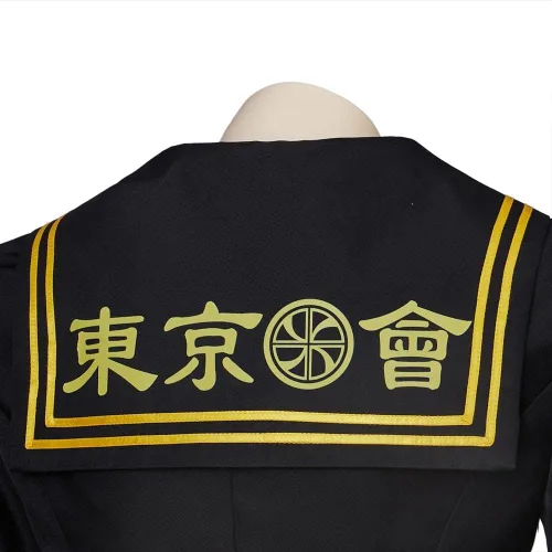 Vista 5 de Disfraz de los Vengadores para hombre, disfraz de cosplay de Manjirou Sano, uniforme de Halloween