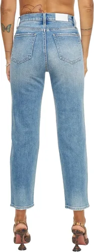 Vista 3 de Pistola Jeans clásicos de tiro alto Charlie para mujer