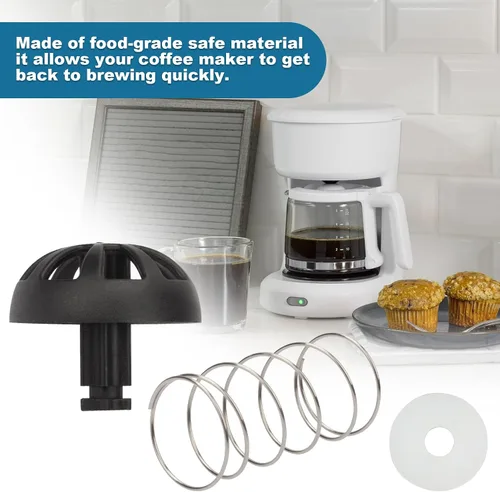 Vista 6 de Showingo Kit de tapón de repuesto para máquina de café con resorte inferior compatible con Mr. Coffee 112435-000-000 185774-000-000 Hamilton