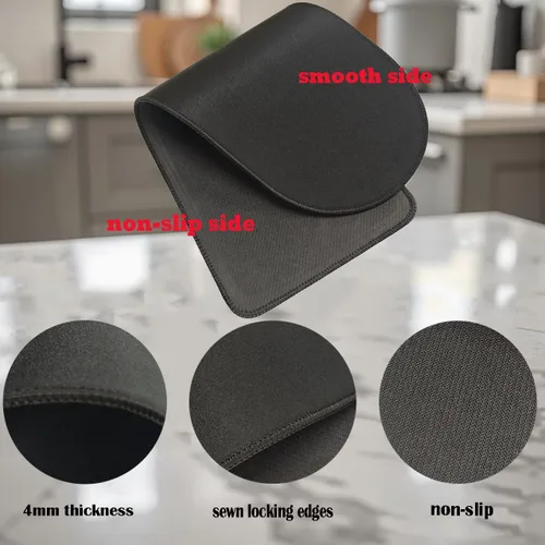 Vista 3 de Almohadilla deslizante para máquina Ninja Slushie FS301 y FS300, alfombrilla antideslizante para accesorios de máquina de granizado Ninja