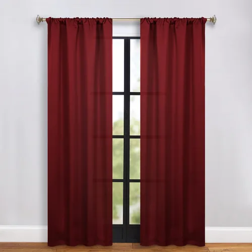 Vista 73 de Superior Cortinas opacas, oscurecimiento de habitación, dormitorio, cortinas, cocina, detalles de ventana de sala de estar, bloqueo solar, térmico