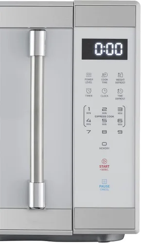 Vista 6 de Horno de microondas de tamaño medio de 1.1 pies cúbicos 1000 W, 1000 W, acero inoxidable blanco