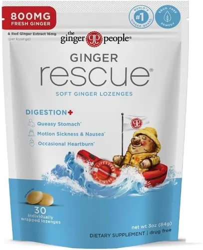 Vista 9 de Tabletas Rescue de The Ginger People, fuertes (10 unidades)