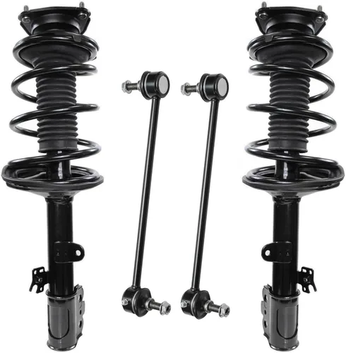 Vista 61 de Detroit Axle - 4 barras estabilizadoras de puntales delanteros para Kia Forte Koup 10-13 12-13 Forte5, puntales y barras estabilizadoras de resorte