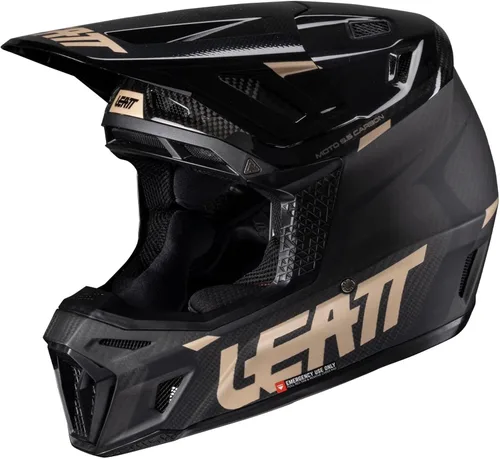 Vista 2 de Kit de casco Moto 9.5 con gafas IRIZ 6.5 Carbono