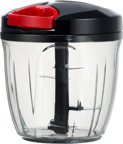 Vista 19 de Ourokhome Procesado manual de alimentos, picador de verduras portátil, rápido y con cuerda, para pequeñas cocinas, para ajo, cebolla, jengibre