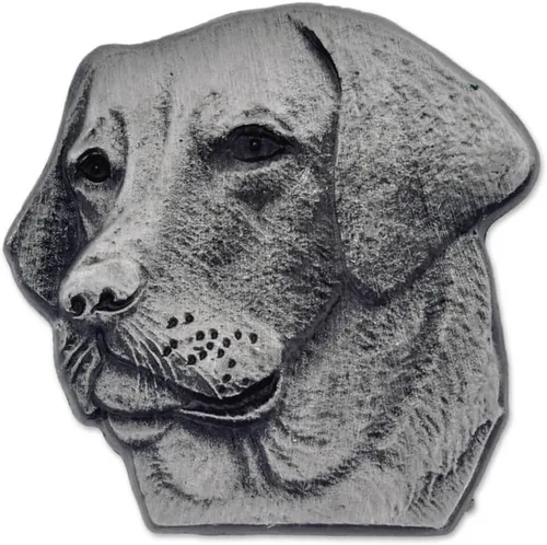 Vista 7 de PinMart Pin de solapa plateado para amantes de los perros de raza de perro