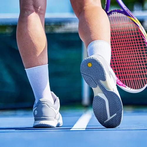 Vista 6 de FitVille Mens Wide Pickleball Shoes All Court Tennis Shoes with Arch Support for Plantar Fasciitis