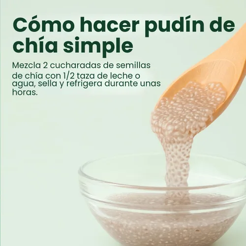 Vista 5 de Sanar Naturals Semillas de chía - Suplemento de omega-3, proteína, fibra - Apoyo GLP-1 - Apto para dieta keto y paleo - Vegano, sin transgénicos