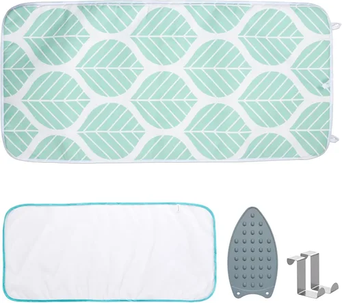 Vista 36 de Seiritex Funda para tabla de planchar de 12 x 32 pulgadas, se adapta a la tabla de planchar reflectante al calor, acolchado grueso con bordes