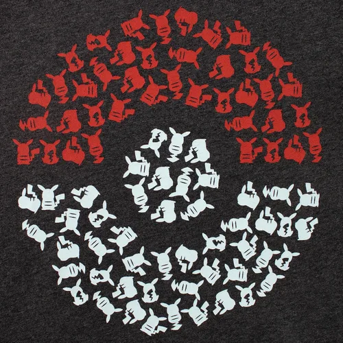 Vista 2 de Camiseta Pokémon Camiseta Pikachu para niños Camiseta Pokeball para niños Productos oficiales de Pikachu