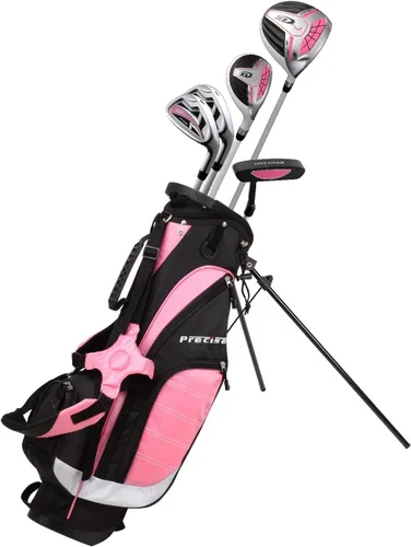 Vista 8 de Precise XD-J Junior Complete Golf Club Set for Children 3 Age Groups Boys & Girls Right Hand & Left Hand Kids Golf Clubs Set w/ 2 HC's, Flex