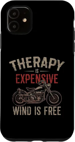 Vista 5 de Carcasa divertida para terapia de motocicleta para iPhone 11 Pro Max