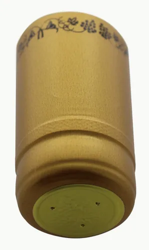 Vista 2 de Oro con uvas negras PVC Shrink Capsules-500 Count