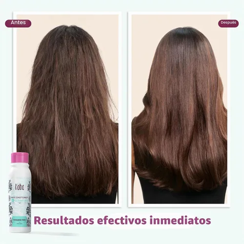Vista 2 de Acondicionador Kaba Ceramide para cabello seco dañado, control