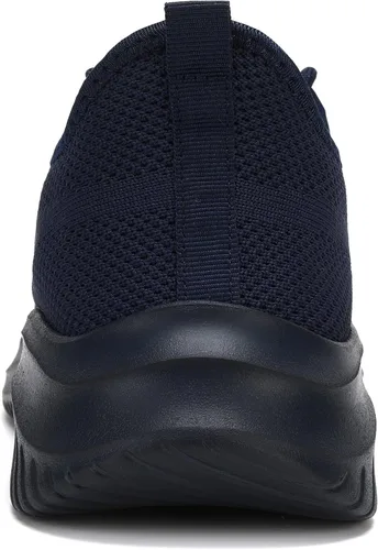 Vista 5 de LCGJR Zapatos de senderismo para hombre, ultraligeros, informales, sin cordones, para entrenamiento, tenis para hombre, malla transpirable, cómoda