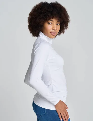 Vista 4 de LAPASA Women Mock Neck Thermal Underwear Top Undershirt Lightweight Midweight Fleece Lined Long Sleeve Base Layer L87L89
